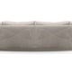 Modern Grey Fabric Sectional Sofa Fanciful Loveseat by Caracole 