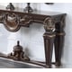 Cherry Finish Console Table Traditional Homey Design HD-8908C