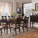 Cherry Finish Wood Dining Room Set 8Pcs w/Chest Transitional Cosmos Furniture Zora