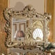 Rich Gold Console Table with Mirror HD-8086