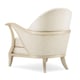Pearl Finish & Rich Damask Patterm Accent Chair CURTSY by Caracole 
