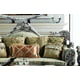 Homey Design HD-272 Soft Mocha Blue Sofa Loveseat Chair Set 3Pcs Tranditional