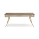Whisper of Gold & Taupe Paint Console Table WORK FORCE by Caracole 