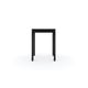 Tuxedo Black Metal frame in Whisper of Gold End Table THE SANDBOX by Caracole 
