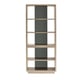 Twinkling Argent Finish Black Glass Back Panels REMIX ETAGERE by Caracole 