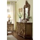 Golden Brown Carved Wood Dresser Traditional Homey Design HD-8008