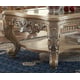 Pickle Frost & Antique Silver Coffee Table Traditional Homey Design HD-7266