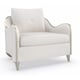 Performance Low-Pile Chenille & Soft Radiance Paint Armchair LILLIAN by Caracole 