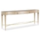  Radiant Pearl W/ Sparkling Argent Striping Console Table SLIM CHANCE by Caracole 
