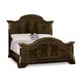 Traditional 18th Century Cherry Wood Queen Panel Bed HD-80004