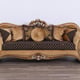 Royal Luxury Black & Brown Gold EMPERADOR Sofa EUROPEAN FURNITURE Traditional