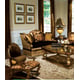 Luxury Brown Bronze Silk Chenille Sofa Set 4Ps Special Order Benetti's Violetta