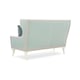 Pastel Shade of Duck Egg Blue Traditional  Loveseat Set 2Pcs Tea Time by Caracole 