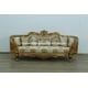 Classic Antique Bronze Gold Fabric 30016 BELLAGIO Sofa EUROPEAN FURNITURE