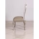 Luxury Antique Silver BELLAGIO Side Chair Set 2Pcs  EUROPEAN FURNITURE Classic