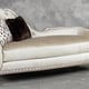Luxury Golden Pearl Chenille Chaise Lounge Set 2Pcs HD-90006 Classic Traditional