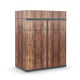 Greenway & Naturally Organic Finish Transformer Bar Cabinet TOP SHELF BAR by Caracole 