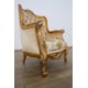 Imperial Luxury Brown & Gold LUXOR II Arm Chair EUROPEAN FURNITURE Classic
