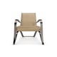 Buttery Soft Nubuck Leather Accent Chair OPENING ACT by Caracole 
