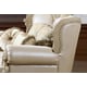 Plantation Cove White Leather Sofa Set 3Pcs Traditional Homey Design HD-32 