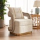 Modern Beige Composite Wood Chair Traditional Homey Design HD-C9003