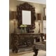 Homey Design HD-1608 Victorian Gold Pearl Sectional Living Room Sofa Set 6Pcs