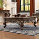 Occasional Tables Set 4Pcs Brown Carved Wood HD-1306 Homey Design Classic