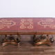 Luxury Antique Bronze & Red VALENTINA Dining Table Set 11Pcs EUROPEAN FURNITURE 