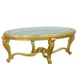 Imperial Luxury Antique Gold LUXOR Coffee Table EUROPEAN FURNITURE Solid Wood