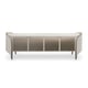 Matte Pearl & Golden Shimmer Finish VALENTINA MEDIA CONSOLE by Caracole 