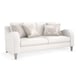 Cream Performance Basketweave With Subtle Luster VICTORIA SOFA by Caracole 