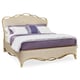 Traditional Cream & Gold Bullion Leaf Finish King Size THE RIBBON BED by Caracole 