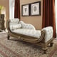 Perfect Brown & Gold Bench Traditional Homey Design HD-1802