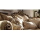 Met Ant Gold & Perfect Brown Sofa Traditional Homey Design HD-506 