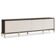 French Roast &  Faux Bone Console Table FOR YOUR VIEWING PLEASURE by Caracole 