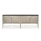 Charcoal Leaf & Whisper of Gold Cabinet STARSTUDDED by Caracole 