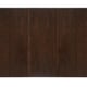Mocha Walnut Finish Stainless Steel Trim  Extandable Dining Table Cult Classic by Caracole 