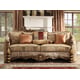 Homey Design HD-1601 Lavish Old World Gold Mixed Fabric Living Room Sofa 