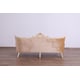 Luxury Pearl Beige & Gold VERONICA III Sofa EUROPEAN FURNITURE Traditional