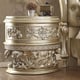 Victorian Champagne Nightstand Set 2Pcs Traditional Homey DesignHD-8022 