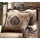 Homey Design HD-1632 Victorian Upholstery Desert Sand Sectional Living Room 7Pcs