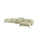 Off White Italian Leather CAVOUR Mansion Sectional EUROPEAN FURNITURE Modern