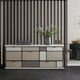 Winter Haze, Taupe & Gray Finish REPETITION BUFFET by Caracole 