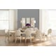 Classic Oval Shape Radiant Pearl Finish Dining Table EXQUISITE TASTE by Caracole 