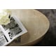 Pompeii Gold & Charcoal Base Oval Coffee Table COME OVAL HERE by Caracole 