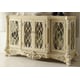 Luxury Cream Buffet & Mirror Wood Carved Traditional Homey Design HD-5800 
