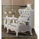 Pearl White Finish Wood Sofa Set 3Pcs Traditional Cosmos Furniture Juliana