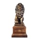 Antique Bronze with Polished Accents Lion with Left Ball Homey Design HD-AC71158