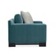 Dark Emerald Soft Velvet Black Stained Ash Finish REFRESH CHAIR by Caracole 