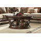 Homey Design HD-1623 Traditional Beige Living Room Set Sofa Loveseat Chair Coffee Table End Tables 6Pcs